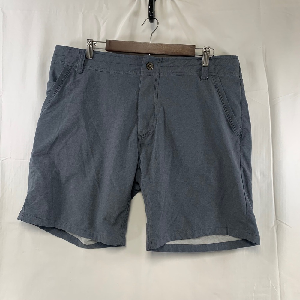 Kuhl Renegade Shorts Mens 36 Blue Hiking Technical Quick Dry 5129